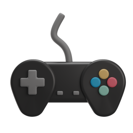 Spielcontroller  3D Illustration