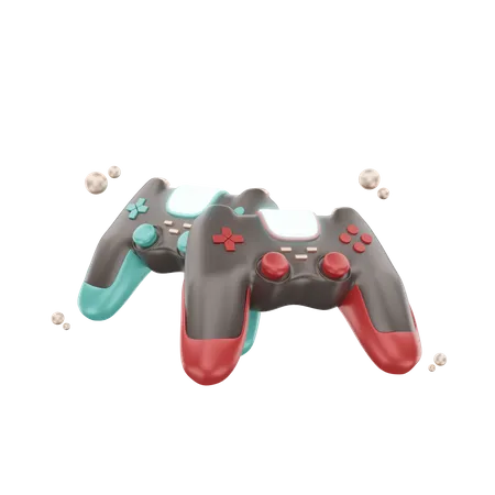 Spielcontroller  3D Icon