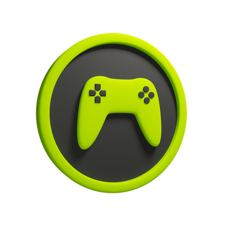 Spielcontroller  3D Icon