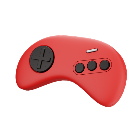 Spielcontroller  3D Icon