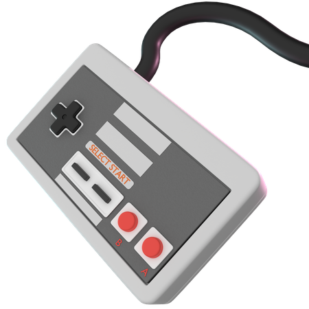 Spielcontroller  3D Icon