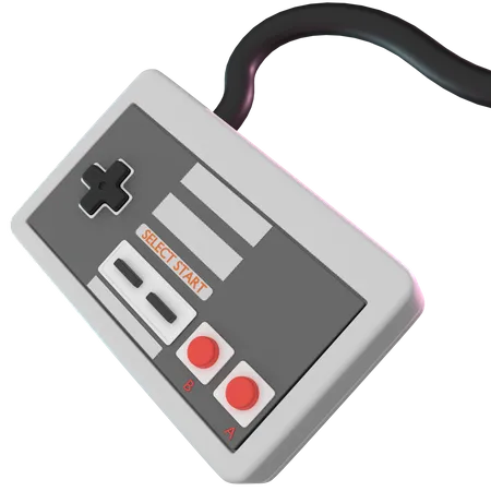 Spielcontroller  3D Icon