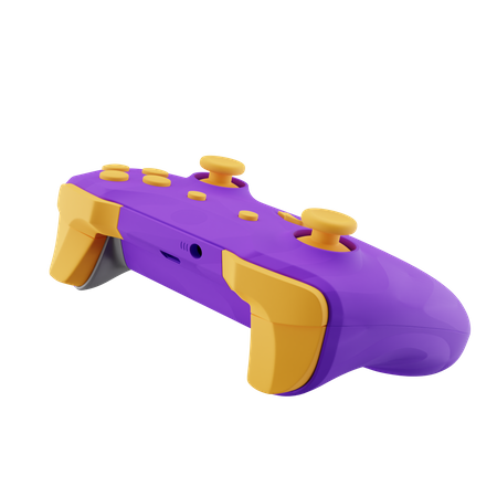 Gamecontroller-Stick  3D Illustration