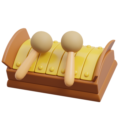 Gamelan  3D Icon