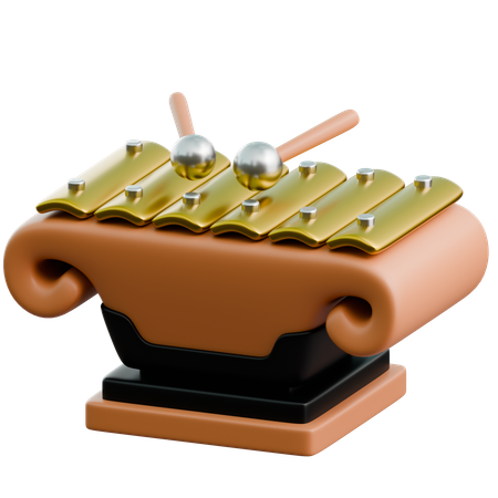 Gamelan  3D Icon