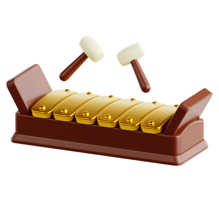 Gamelan  3D Icon