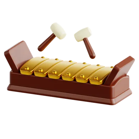 Gamelan  3D Icon