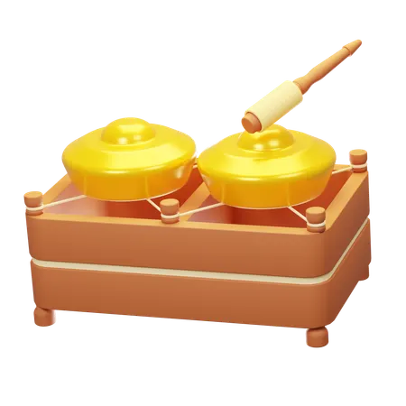 Gamelan  3D Icon