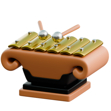 Gamelan  3D Icon