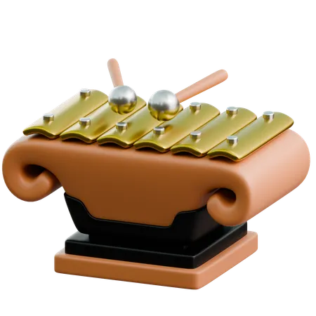 Gamelan  3D Icon