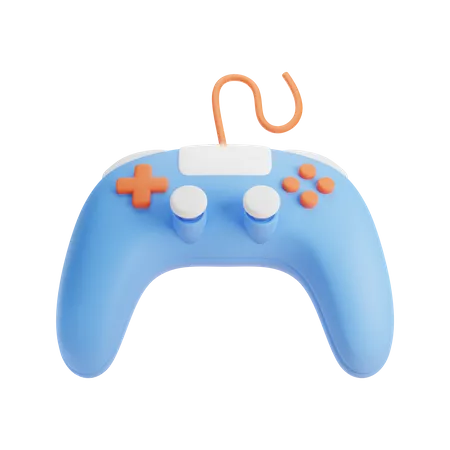 Gamepad  3D Illustration