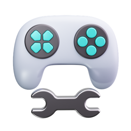 Gamepad-Dienst  3D Icon