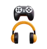 Gamepad With Headset