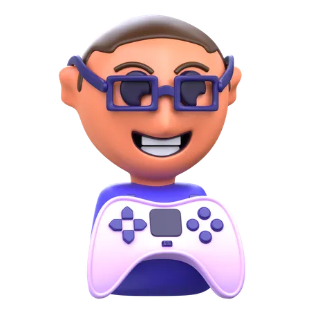Gamer 3 D Esports Icon 3D Icon