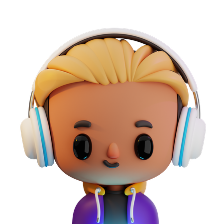 Gamer  3D Icon