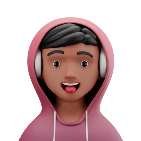 Gamer  3D Icon