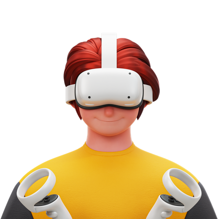 Gamer  3D Icon