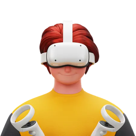Gamer  3D Icon