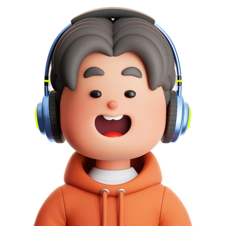 Gamer  3D Icon
