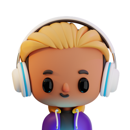 Gamer  3D Icon
