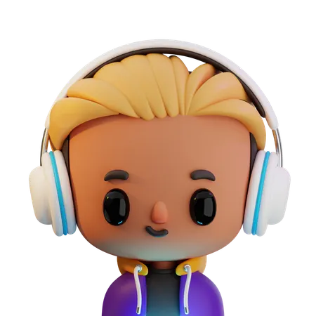 Gamer  3D Icon