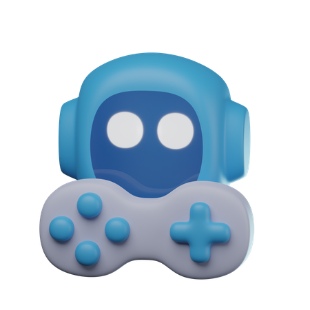 Gaming Bot  3D Icon