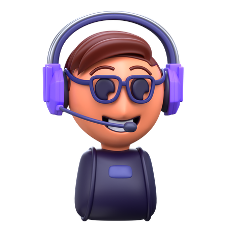 Gaming Caster  3D Icon