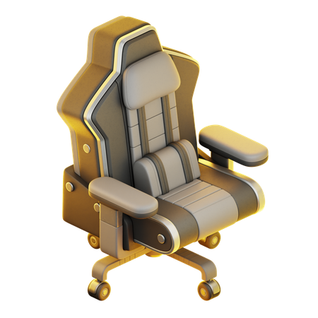 Gaming Chair  3D Icon