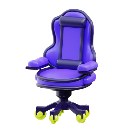 Gaming chair  3D Icon