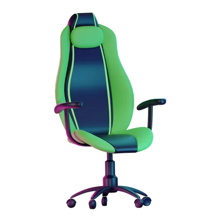 Gaming Chair 3D Icon