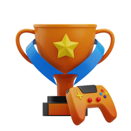 Gaming Champion  3D Icon