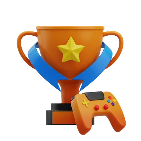 Gaming Champion  3D Icon