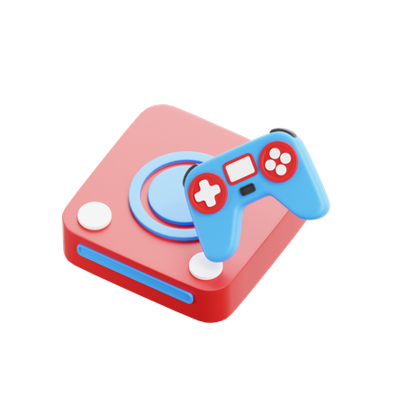 Gaming Console  3D Icon