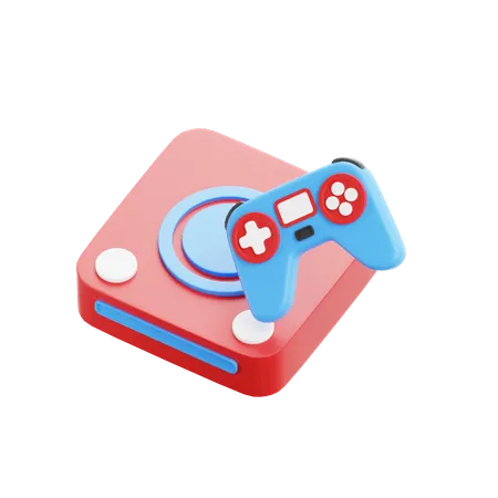Gaming Console  3D Icon