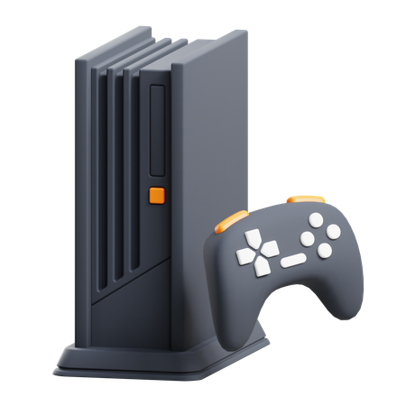 Gaming Console  3D Icon