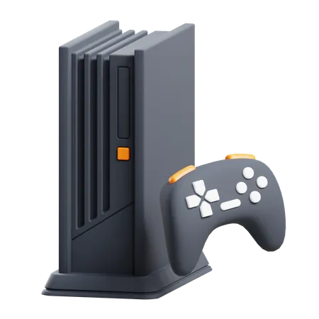 Gaming Console  3D Icon