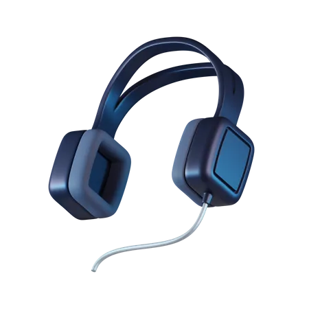 Gaming Earphone  3D Icon
