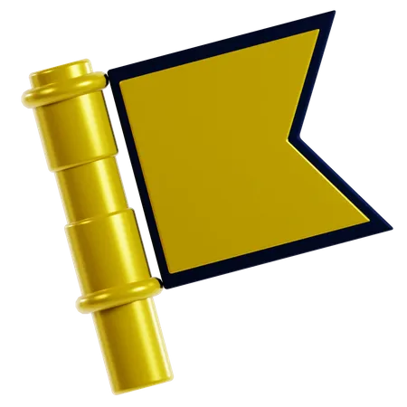 Gaming Flag  3D Icon