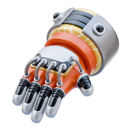 Gaming Gloves  3D Icon