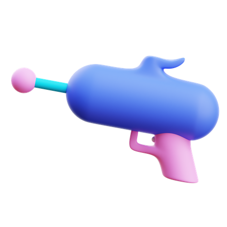 Gaming Gun  3D Illustration