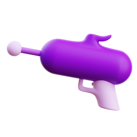 Gaming Gun  3D Illustration