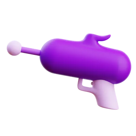 Gaming Gun  3D Illustration