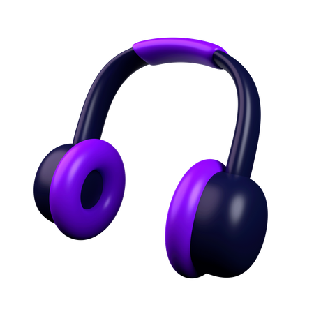 Gaming Headphone  3D Icon