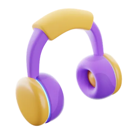 Gaming Headphone  3D Icon