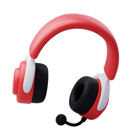 Gaming Headphone  3D Icon