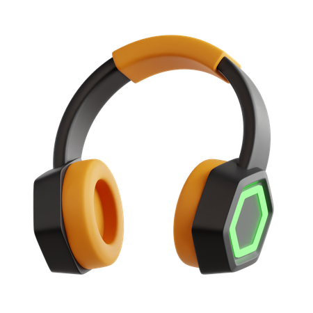 Gaming Headset  3D Icon