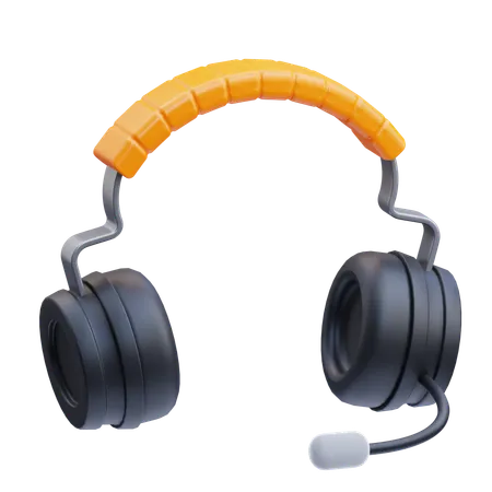 Gaming Headset  3D Icon