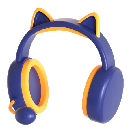 Gaming Headset  3D Icon