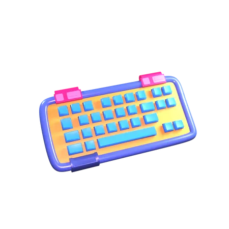 Gaming Keyboard  3D Icon