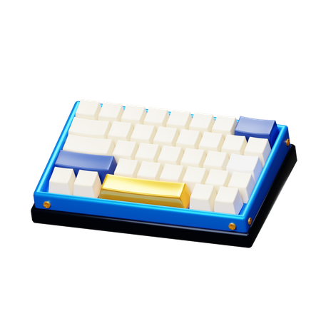 Gaming Keyboard  3D Icon